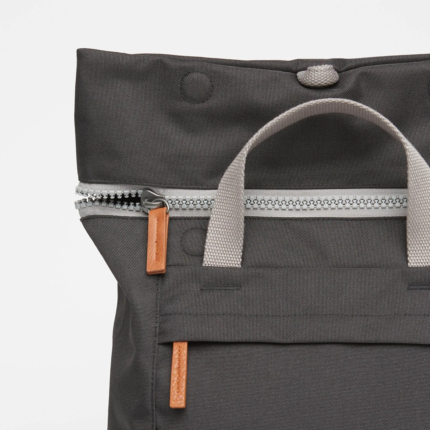 ROKA Finchley A Ash Medium Recycled Canvas Bag sold by The Foot Factory product image thumbnail 4