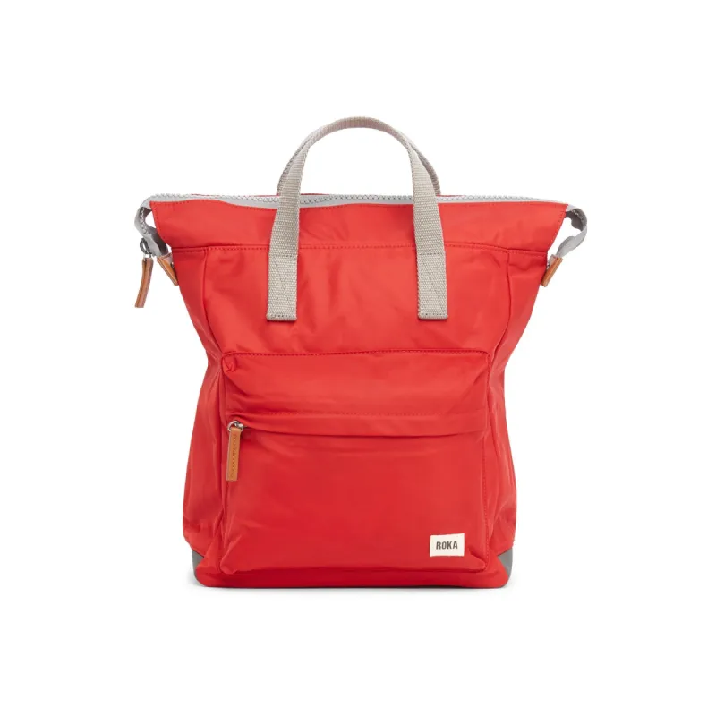ROKA Bantry B Cranberry Medium Recycled Nylon Bag sold by The Foot Factory