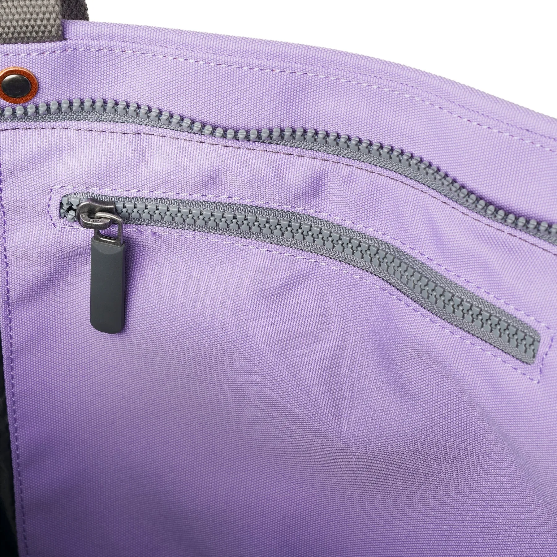 ROKA Trafalgar B Lavender Recycled Canvas Bag sold by The Foot Factory product image thumbnail 4