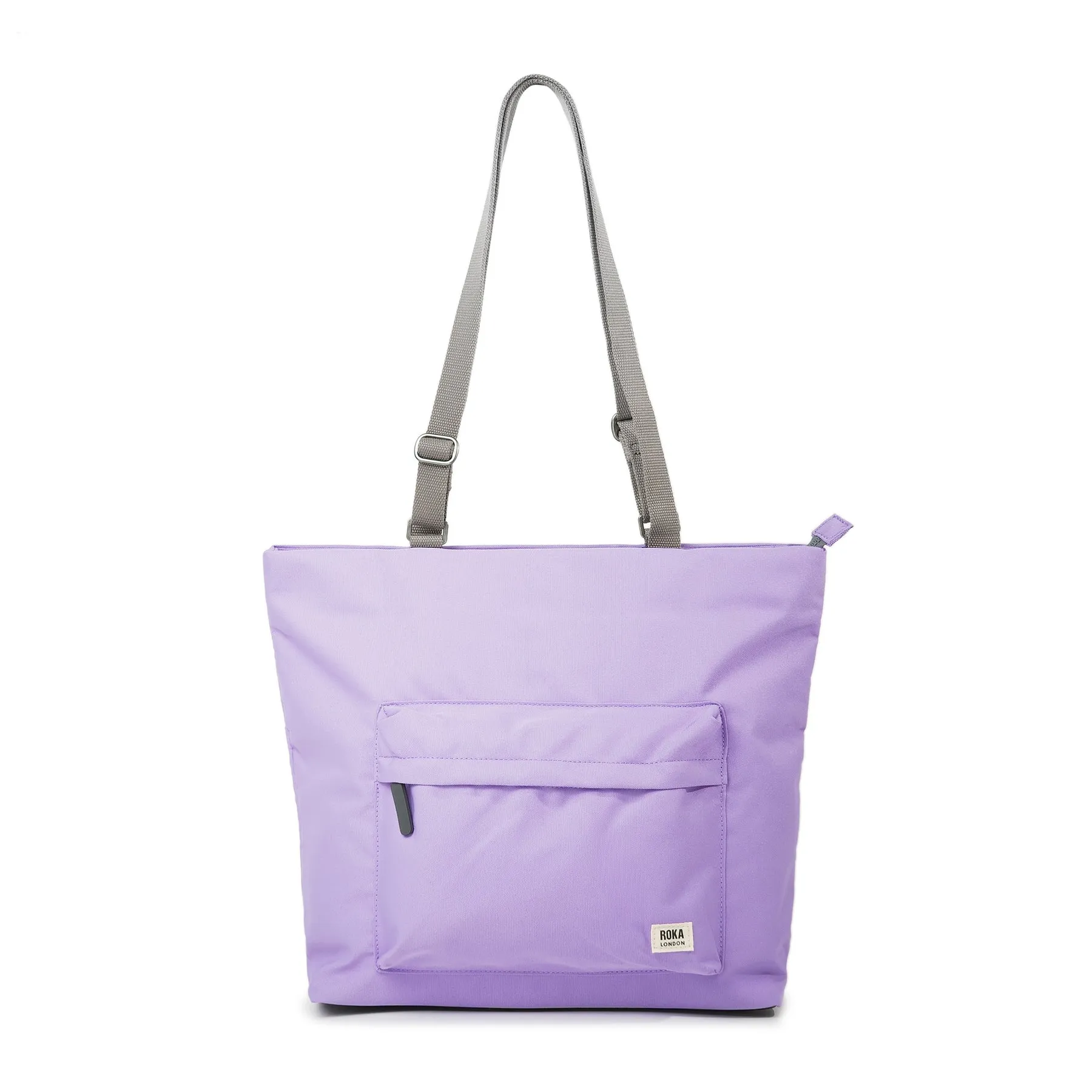 ROKA Trafalgar B Lavender Recycled Canvas Bag sold by The Foot Factory