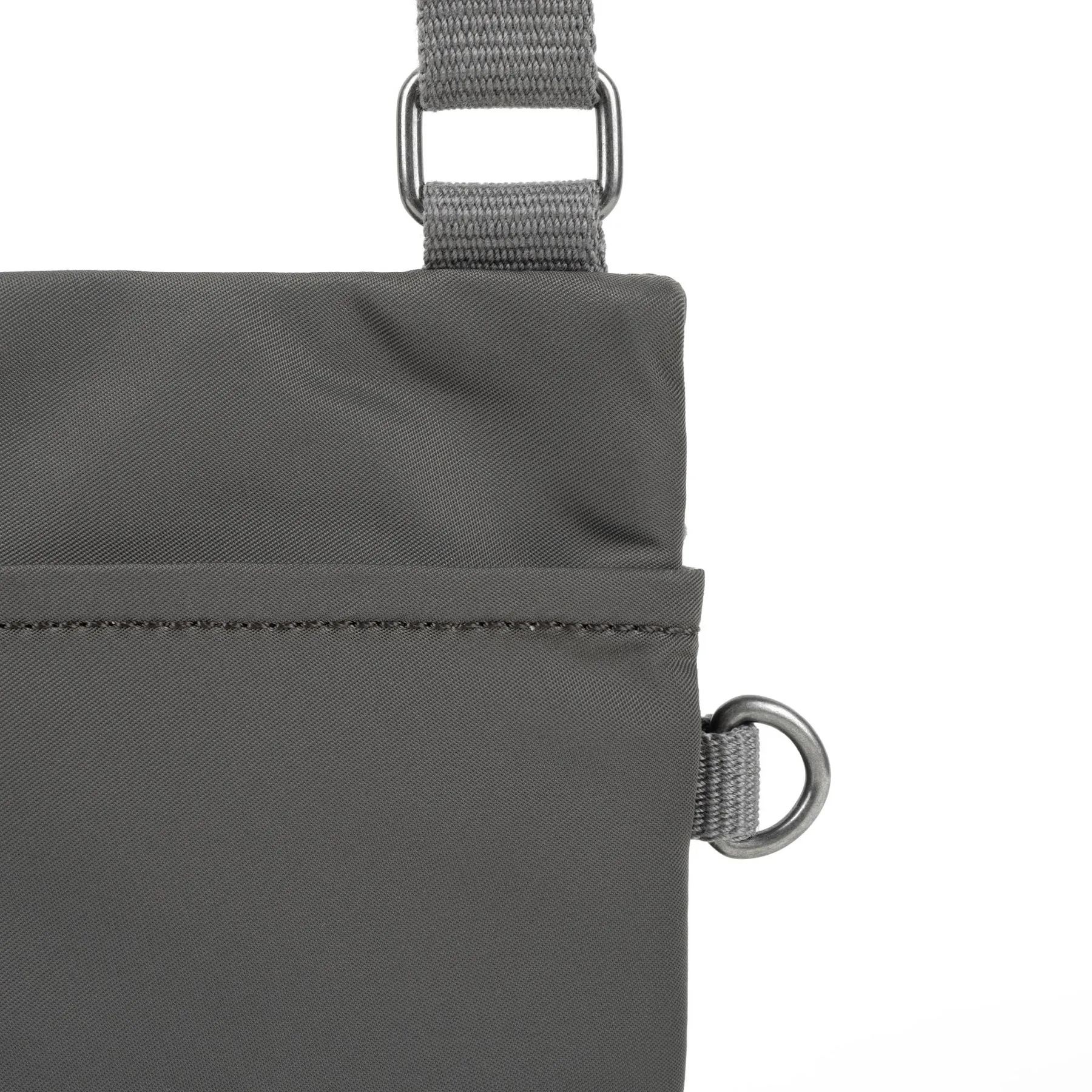 ROKA Chelsea Graphite Recycled Nylon Bag sold by The Foot Factory product image thumbnail 4