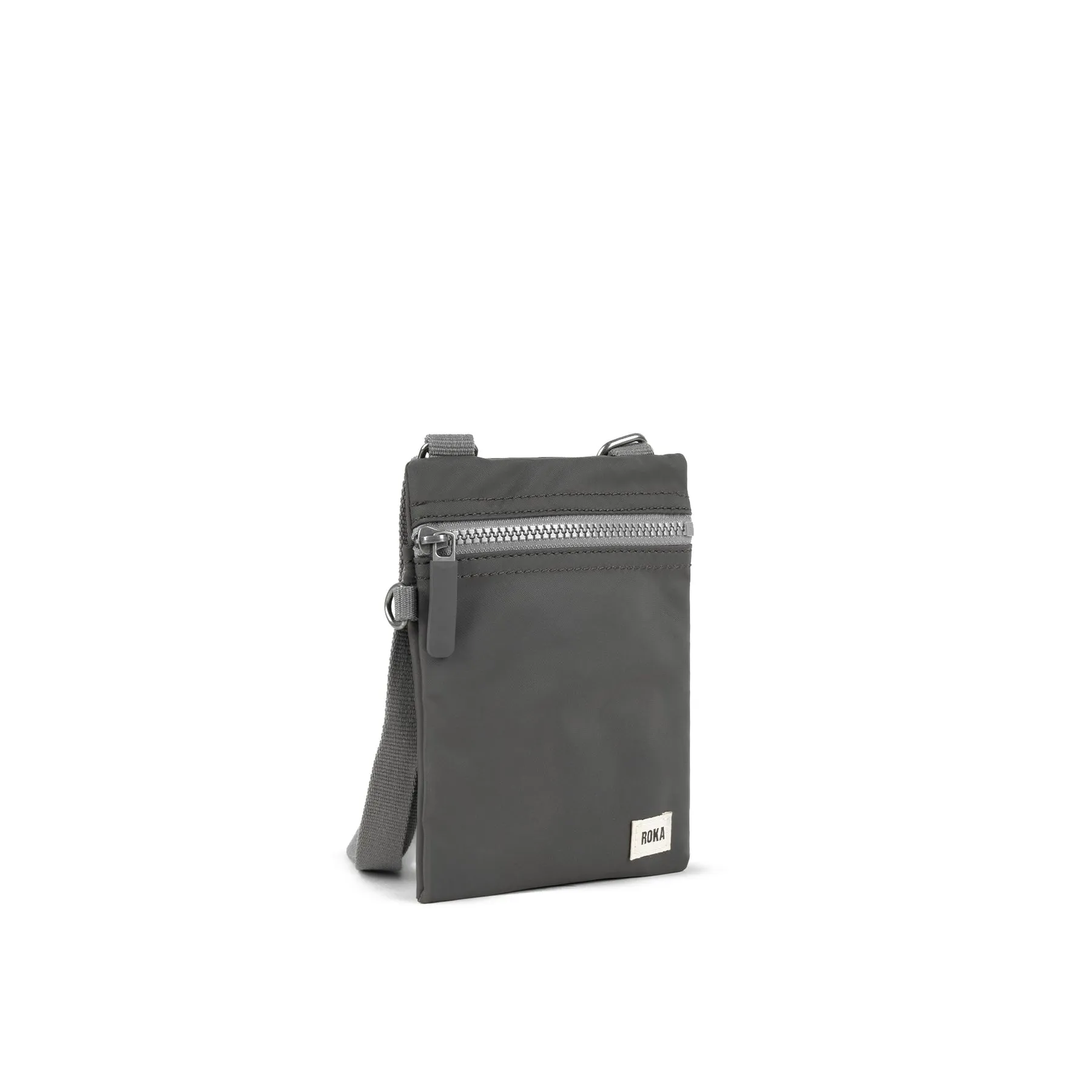 ROKA Chelsea Graphite Recycled Nylon Bag sold by The Foot Factory product image thumbnail 2