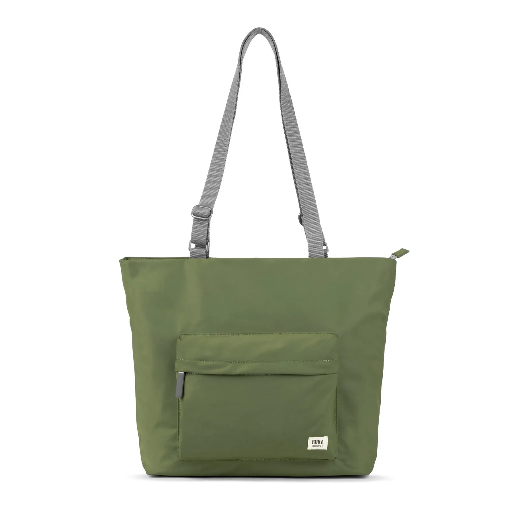 ROKA Trafalgar B Avocado Recycled Nylon Bag sold by The Foot Factory