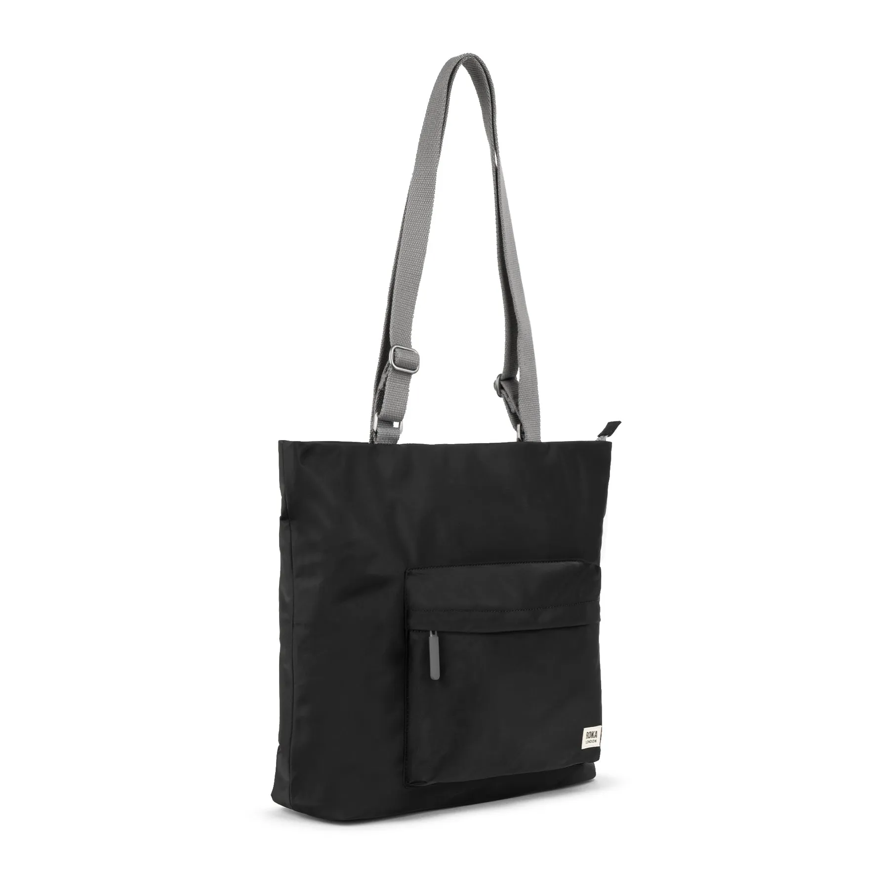 ROKA Trafalgar B Black Recycled Nylon Bag sold by The Foot Factory product image thumbnail 2