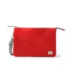ROKA Carnaby Crossbody Mars Red XL Recycled Canvas Bag sold by The Foot Factory