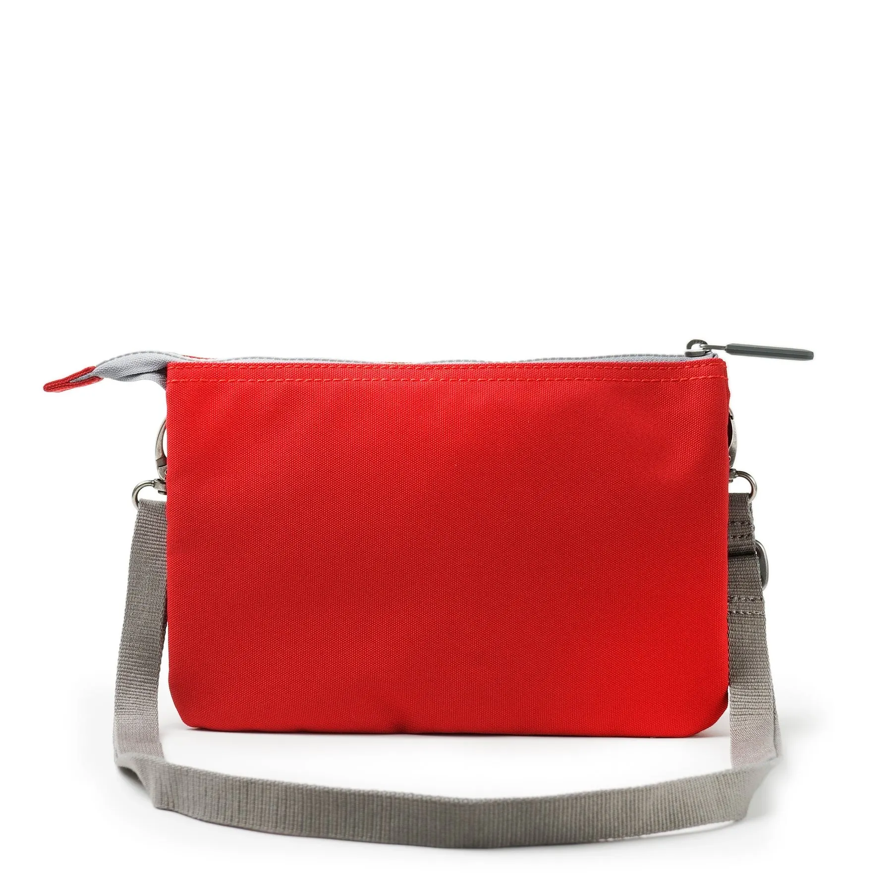 ROKA Carnaby Crossbody Mars Red XL Recycled Canvas Bag sold by The Foot Factory product image thumbnail 3