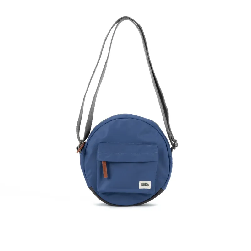ROKA Paddington B Burnt Blue Small Recycled Nylon Bag - OS sold by The Foot Factory