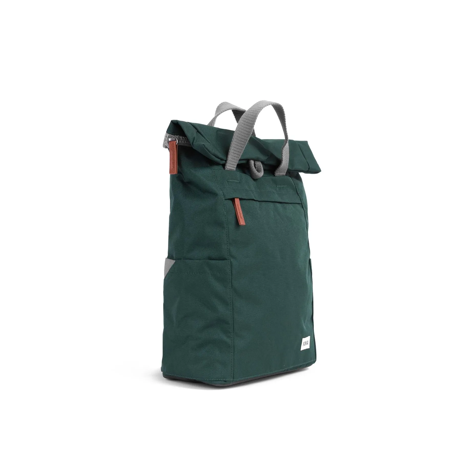ROKA Finchley A Forest Medium Recycled Canvas Bag sold by The Foot Factory product image thumbnail 2
