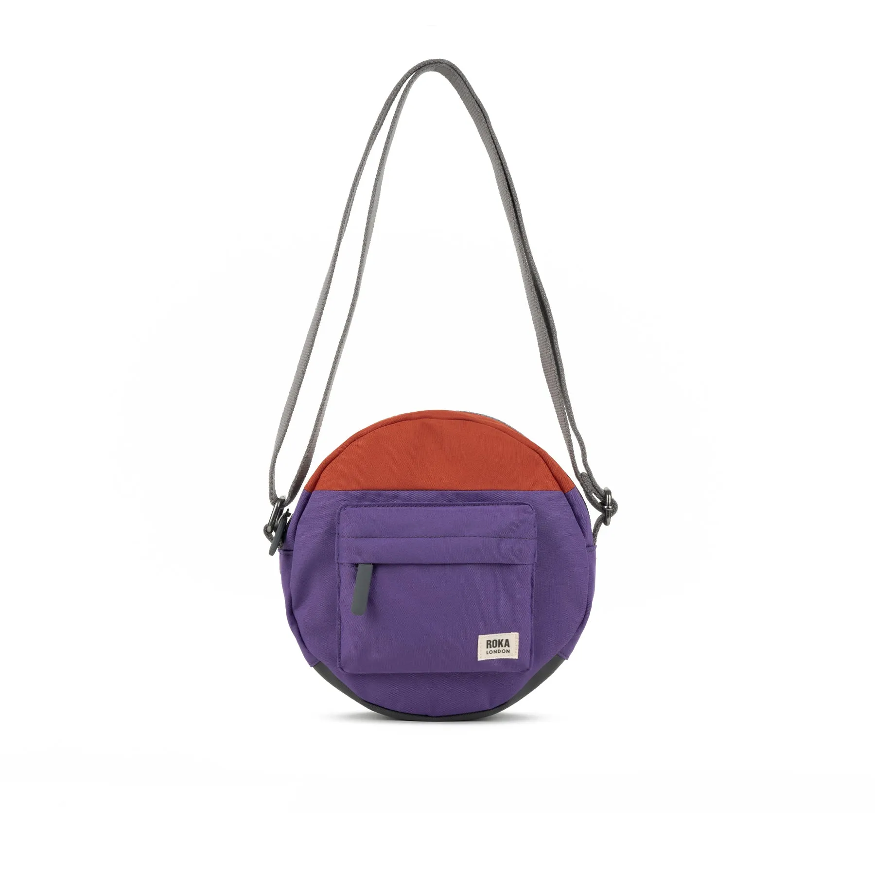 ROKA Creative Waste Paddington B Imperial Purple / Rooibos One Size Recycled Canvas Bag sold by The Foot Factory
