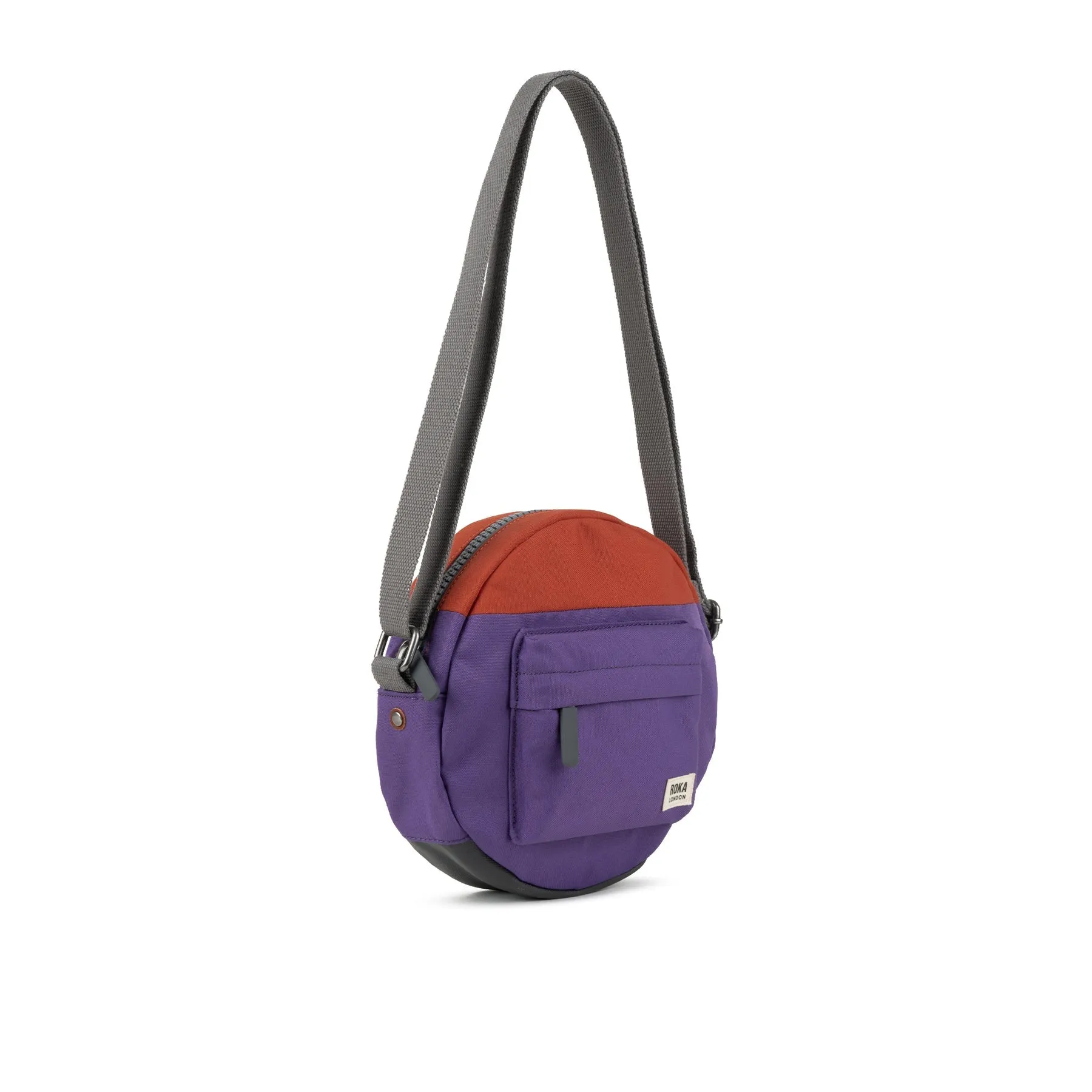 ROKA Creative Waste Paddington B Imperial Purple / Rooibos One Size Recycled Canvas Bag sold by The Foot Factory product image thumbnail 2
