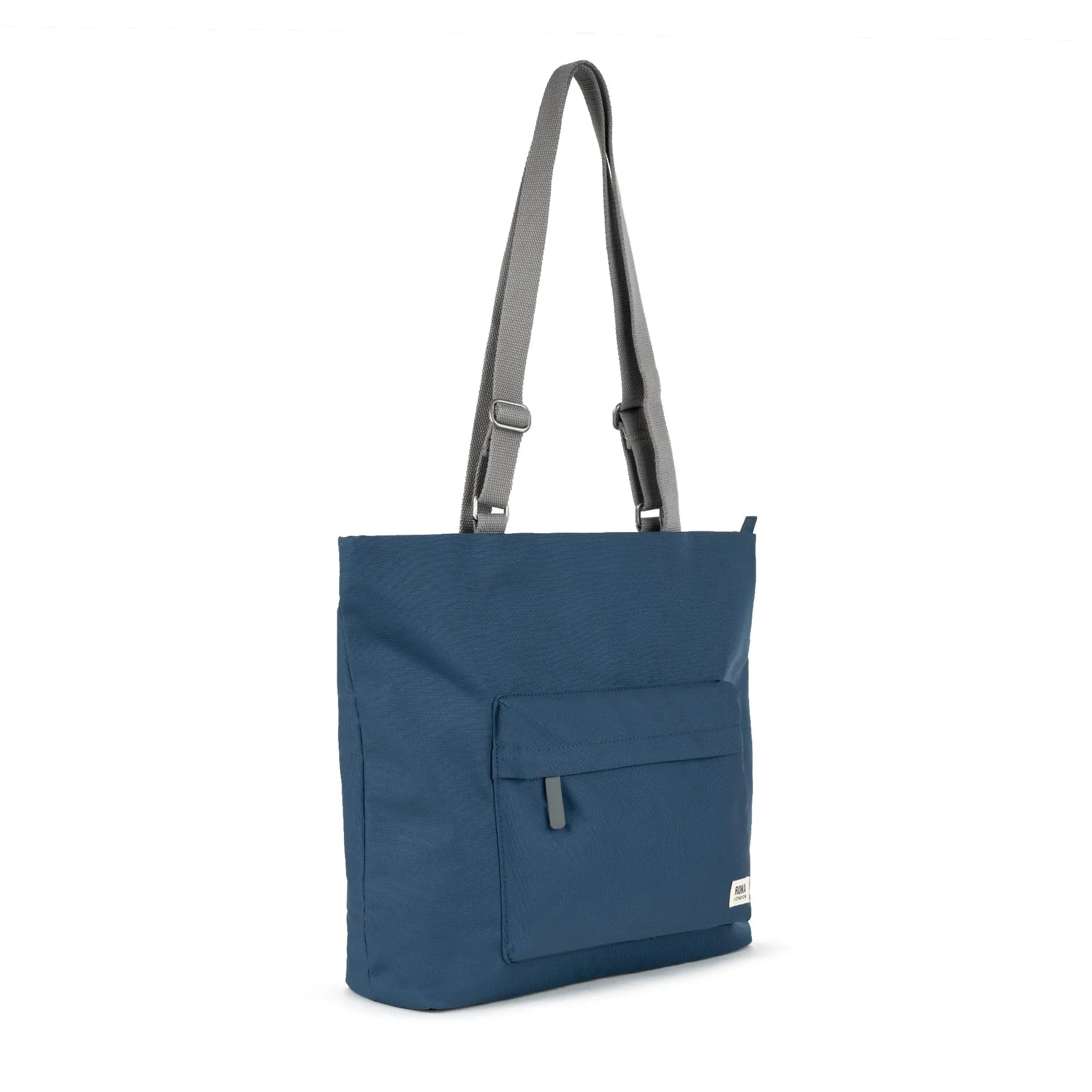 ROKA Trafalgar B Deep Blue Recycled Canvas Bag sold by The Foot Factory product image thumbnail 2