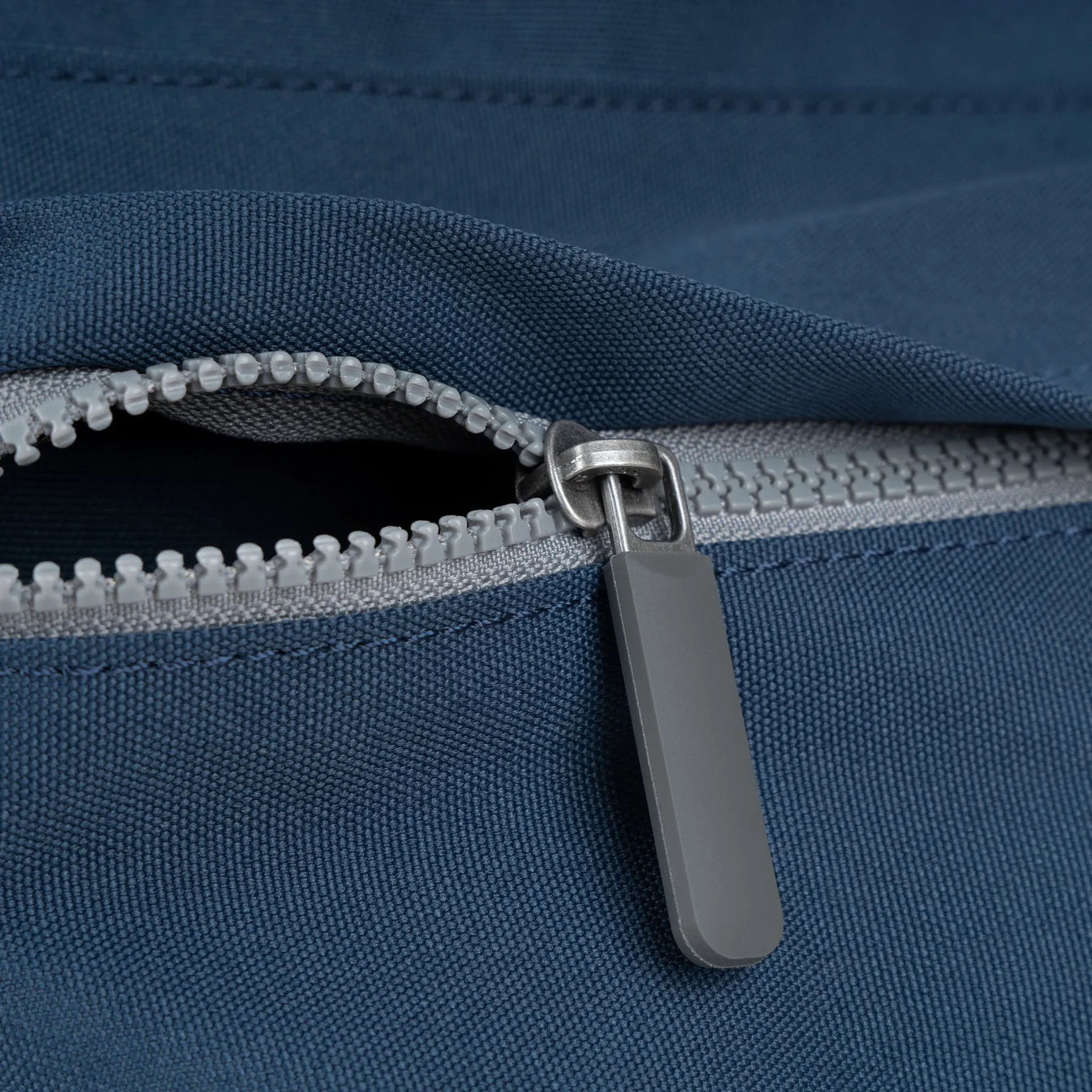 ROKA Trafalgar B Deep Blue Recycled Canvas Bag sold by The Foot Factory product image thumbnail 4