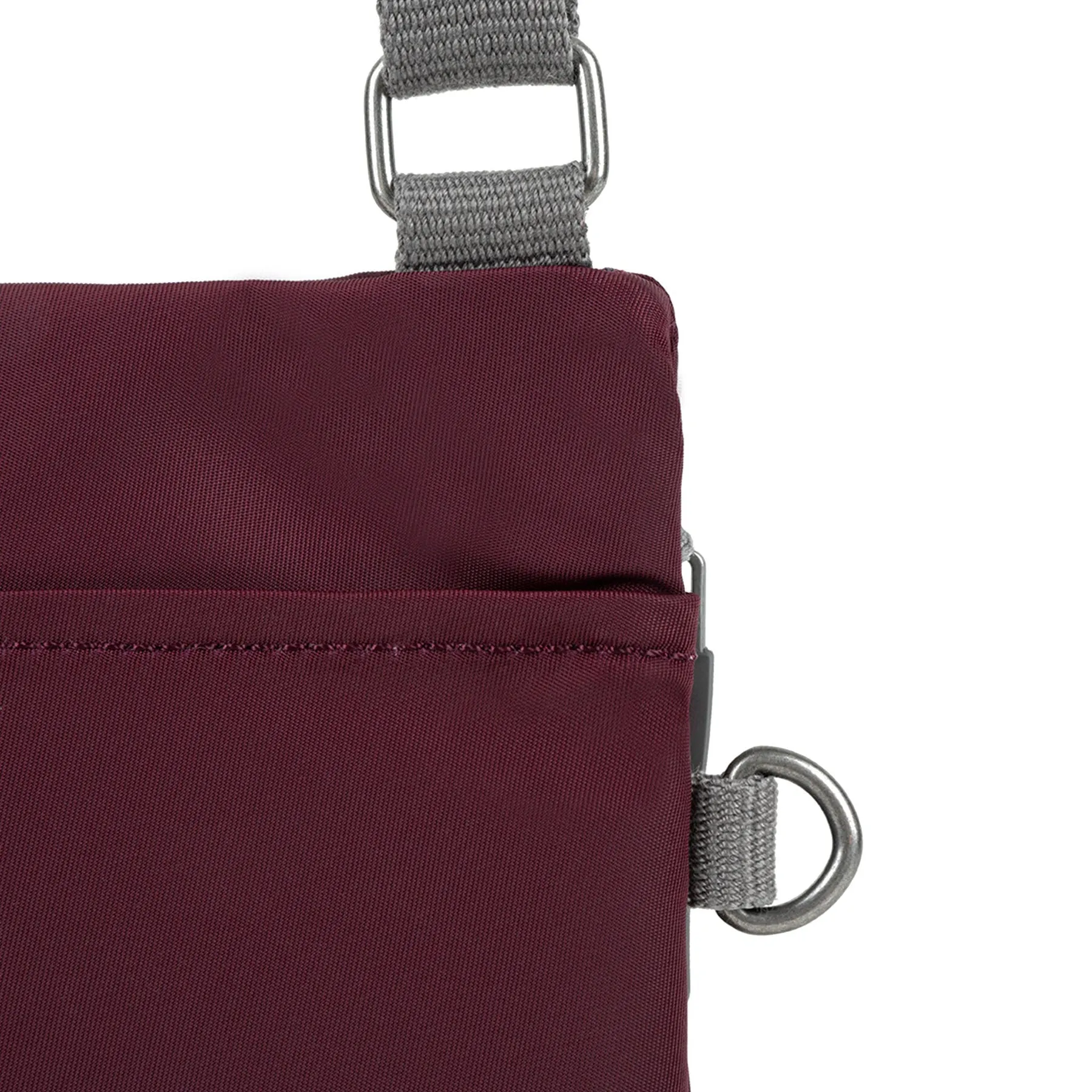 ROKA Chelsea Plum Recycled Nylon Bag sold by The Foot Factory product image thumbnail 4