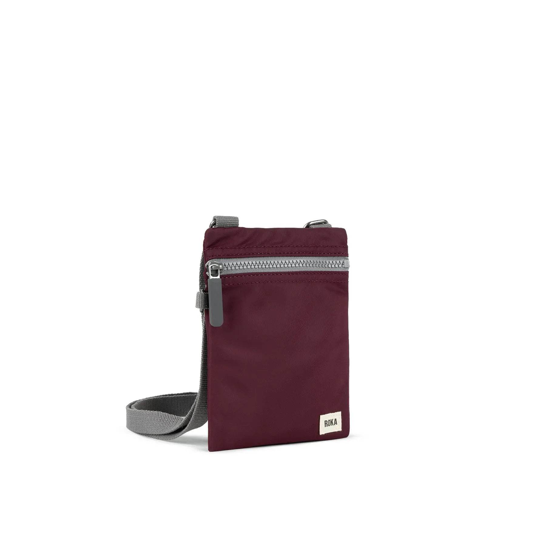 ROKA Chelsea Plum Recycled Nylon Bag sold by The Foot Factory product image thumbnail 2