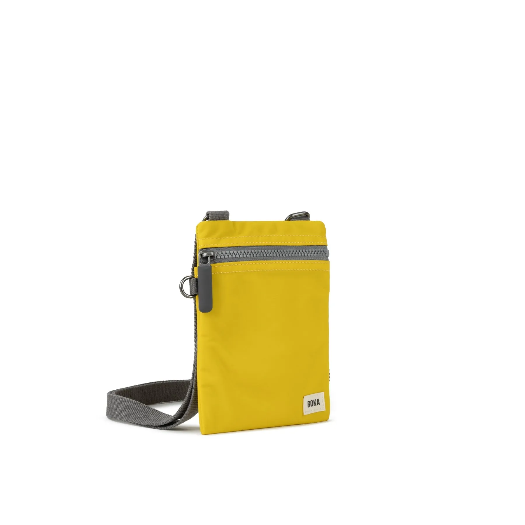 ROKA Chelsea Mustard One Size Recycled Nylon Bag sold by The Foot Factory product image thumbnail 2