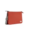ROKA Carnaby Crossbody Rooibos XL Recycled Canvas Bag sold by The Foot Factory