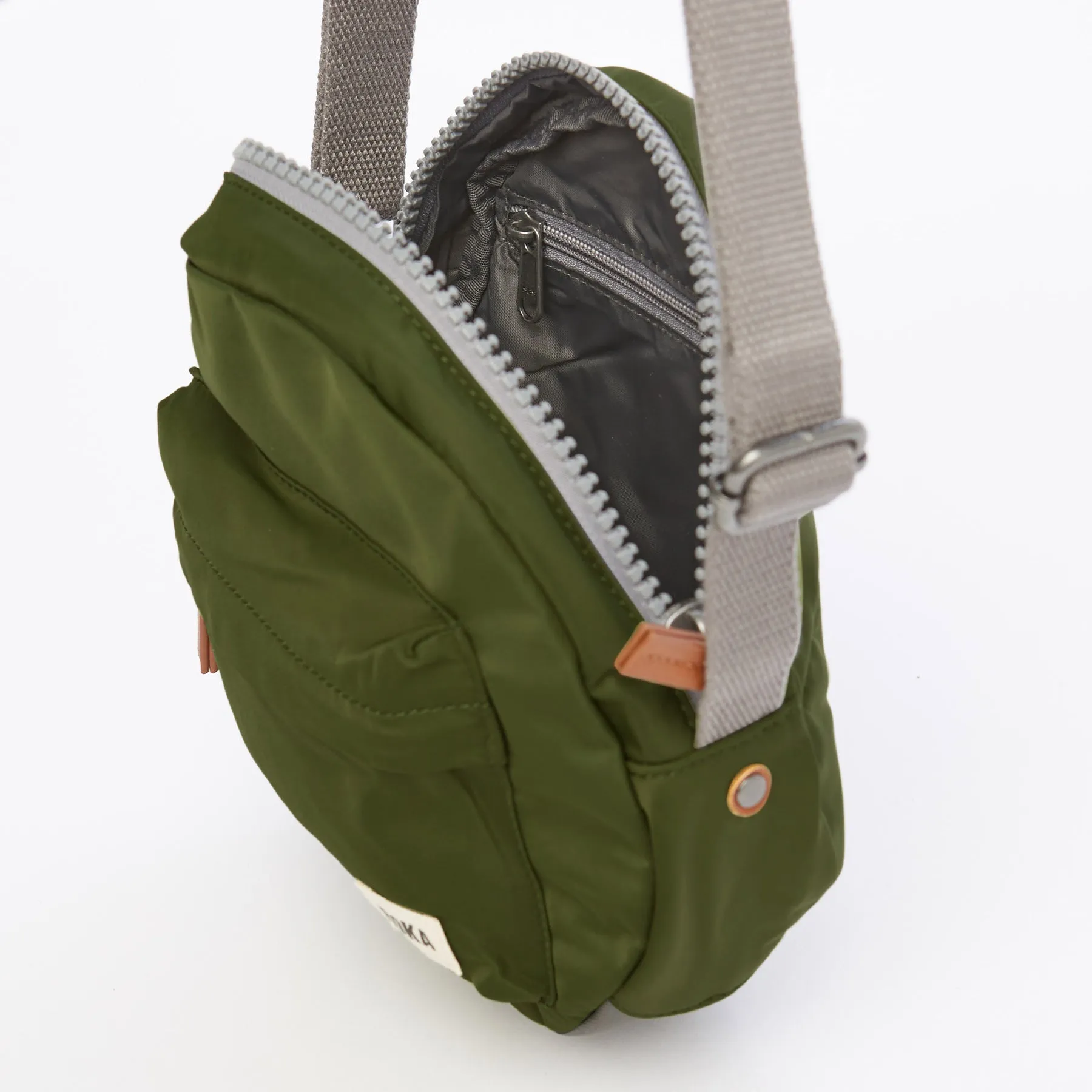 ROKA Paddington B Avocado Small Recycled Nylon Bag sold by The Foot Factory product image thumbnail 3