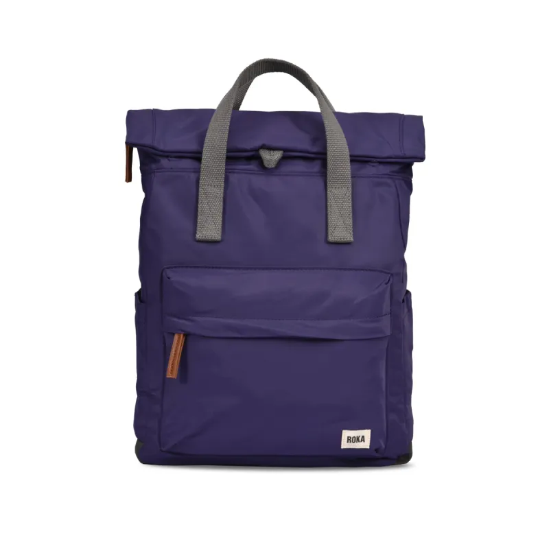 ROKA Canfield B Mulberry Medium Recycled Nylon Bag sold by The Foot Factory