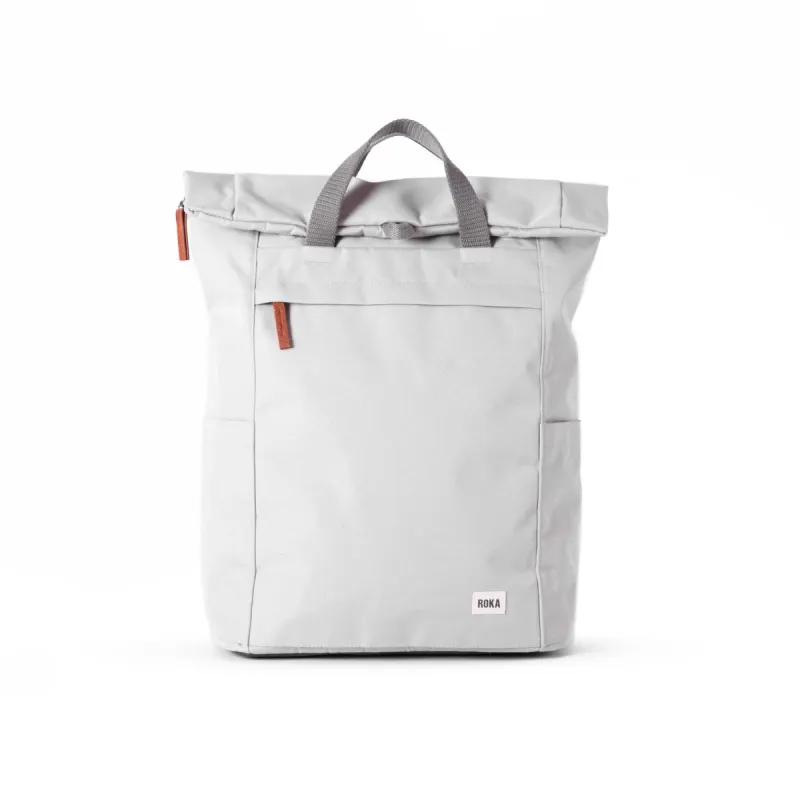 ROKA Finchley A Mist Large Recycled Canvas Bag - OS sold by The Foot Factory