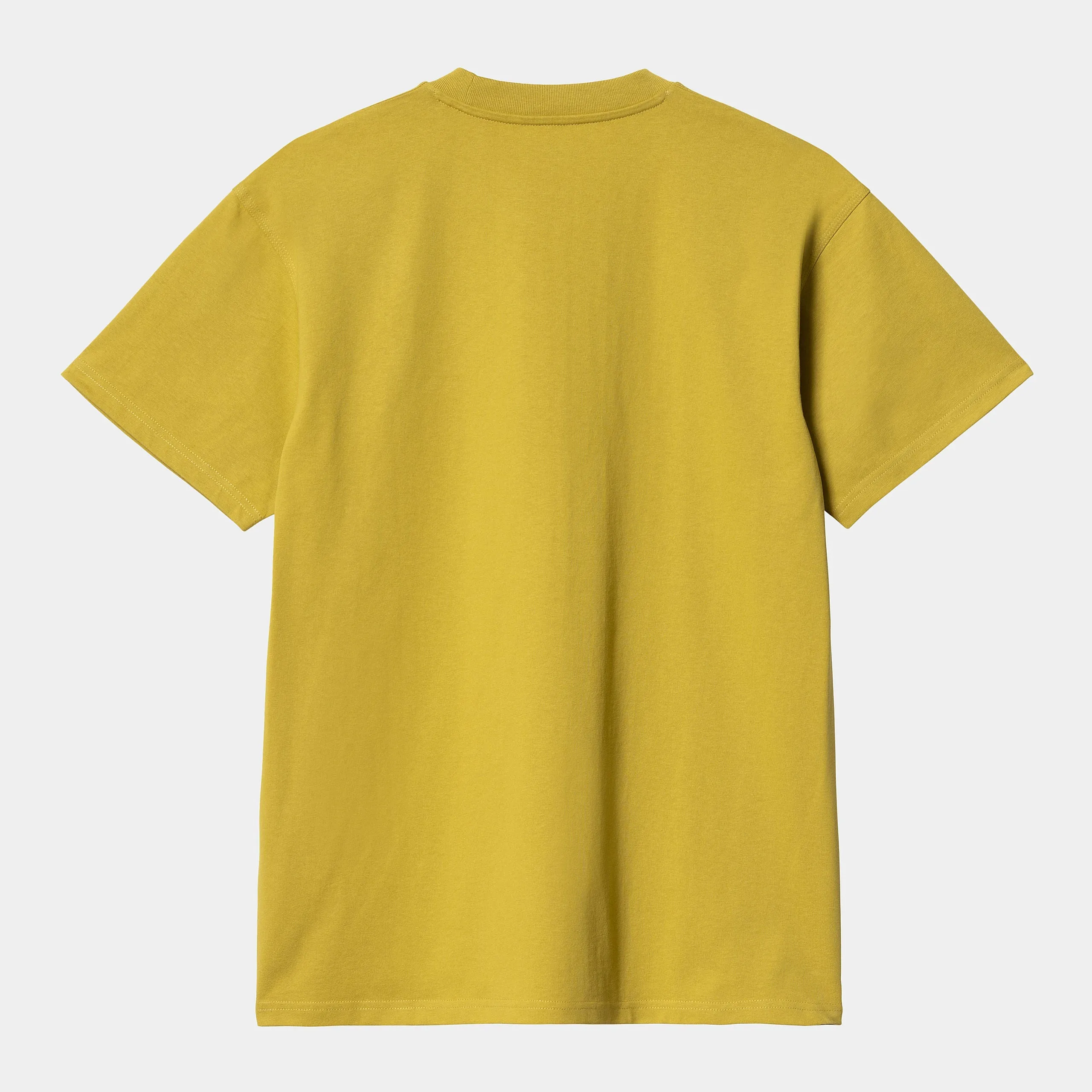 Carhartt WIP Mens Short Sleeved American Script T-Shirt - Golden Olive sold by The Foot Factory product image thumbnail 2