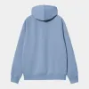 Carhartt WIP Mens Chase Hoodie - Charm Blue sold by The Foot Factory
