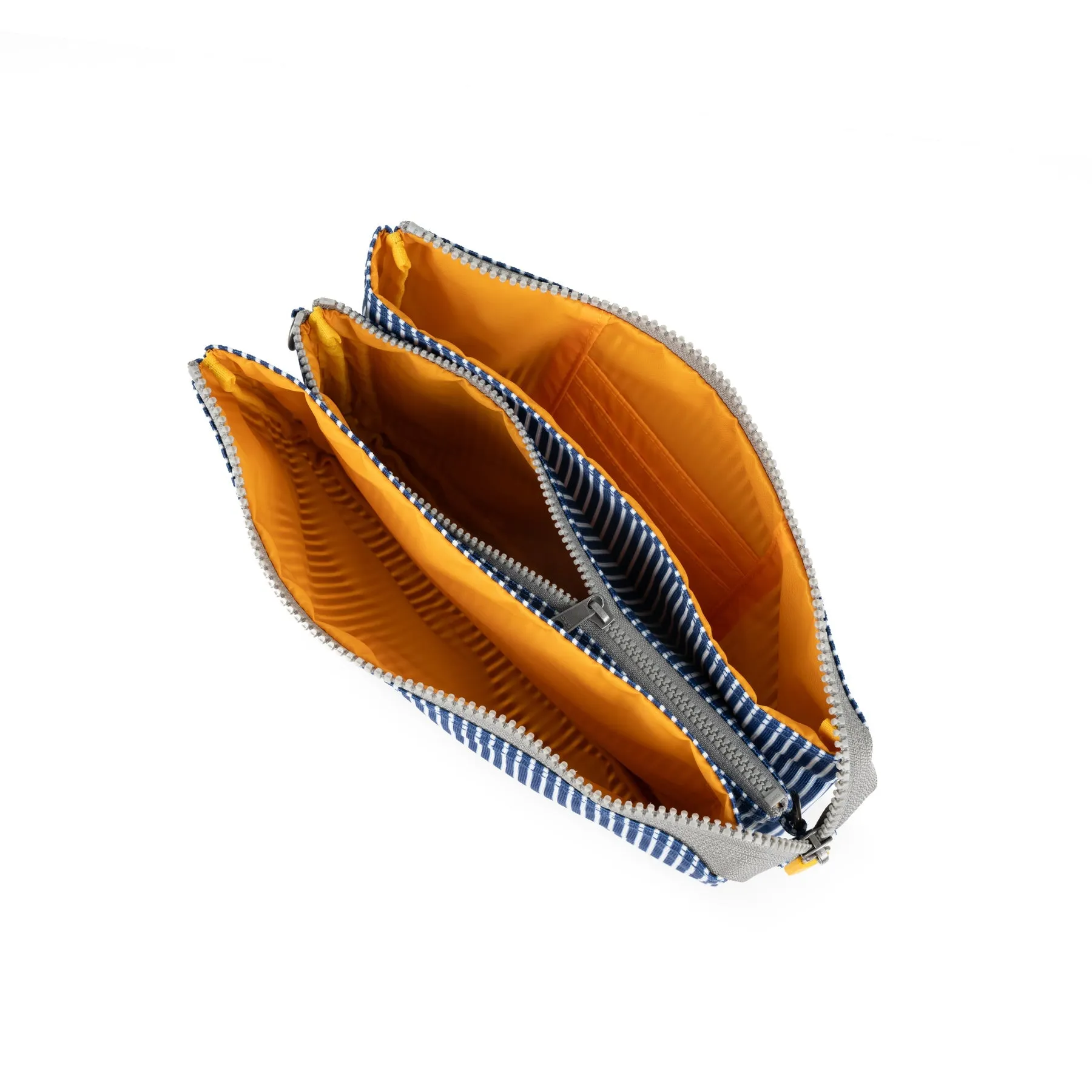 ROKA Carnaby Hickory Stripe XL Recycled Canvas Bag sold by The Foot Factory product image thumbnail 5