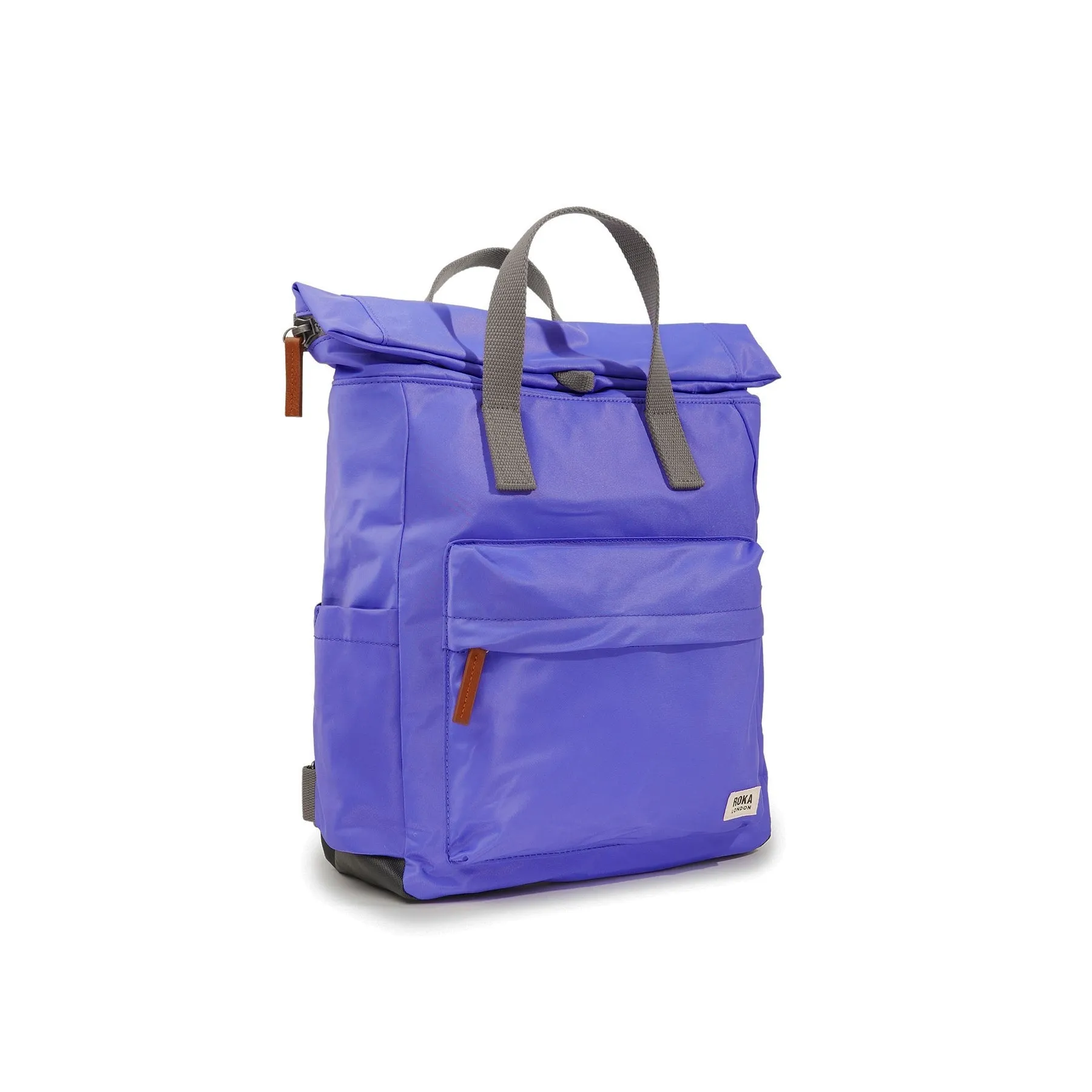 ROKA Canfield B Simple Purple Medium Recycled Nylon Bag sold by The Foot Factory product image thumbnail 2