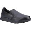 Skechers Mens Nampa Groton Occupational Shoes - Black sold by The Foot Factory