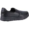 Skechers Mens Nampa Groton Occupational Shoes - Black sold by The Foot Factory