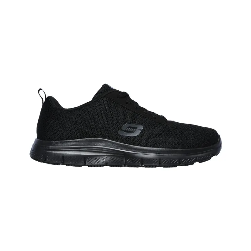 Skechers Mens Flex Advantage Bendon Sr Occupational Trainers - Black sold by The Foot Factory