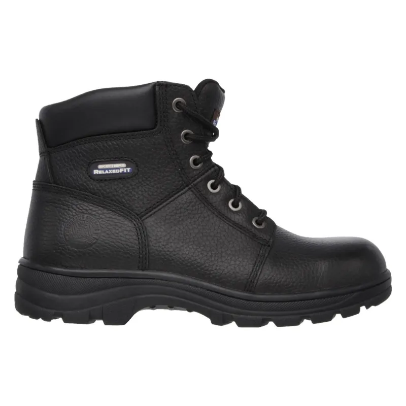 Skechers Mens Workshire Safety Boot - Black sold by The Foot Factory