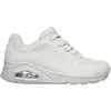 Skechers Womens Uno Stand On Air Sports Trainers - Off White sold by The Foot Factory