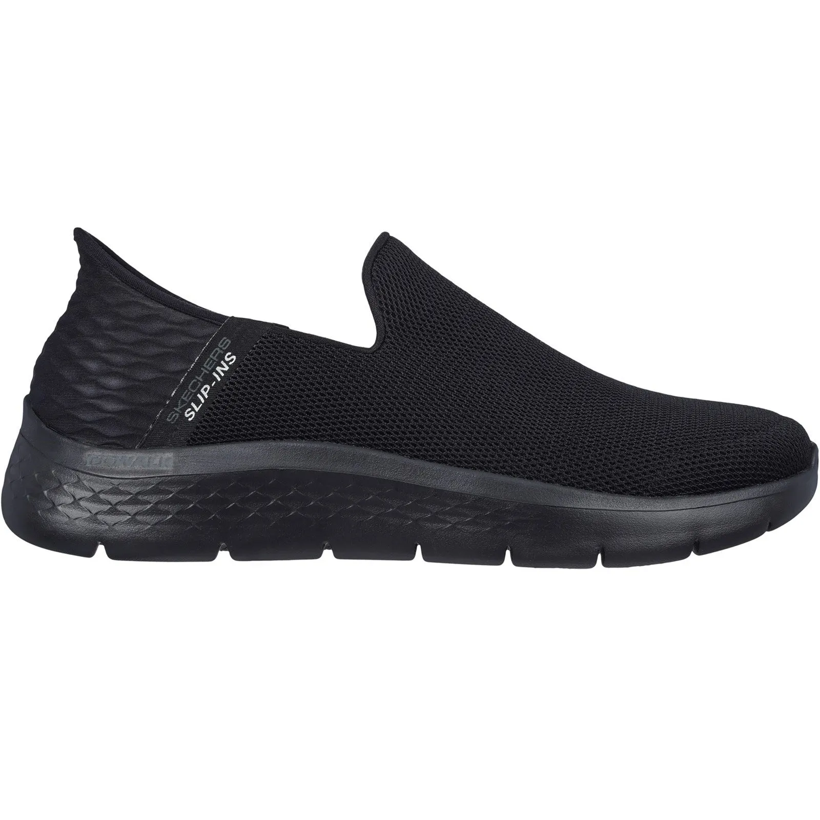 Skechers Mens Go Walk Flex No Hands Slip Ins Trainers - Black sold by The Foot Factory