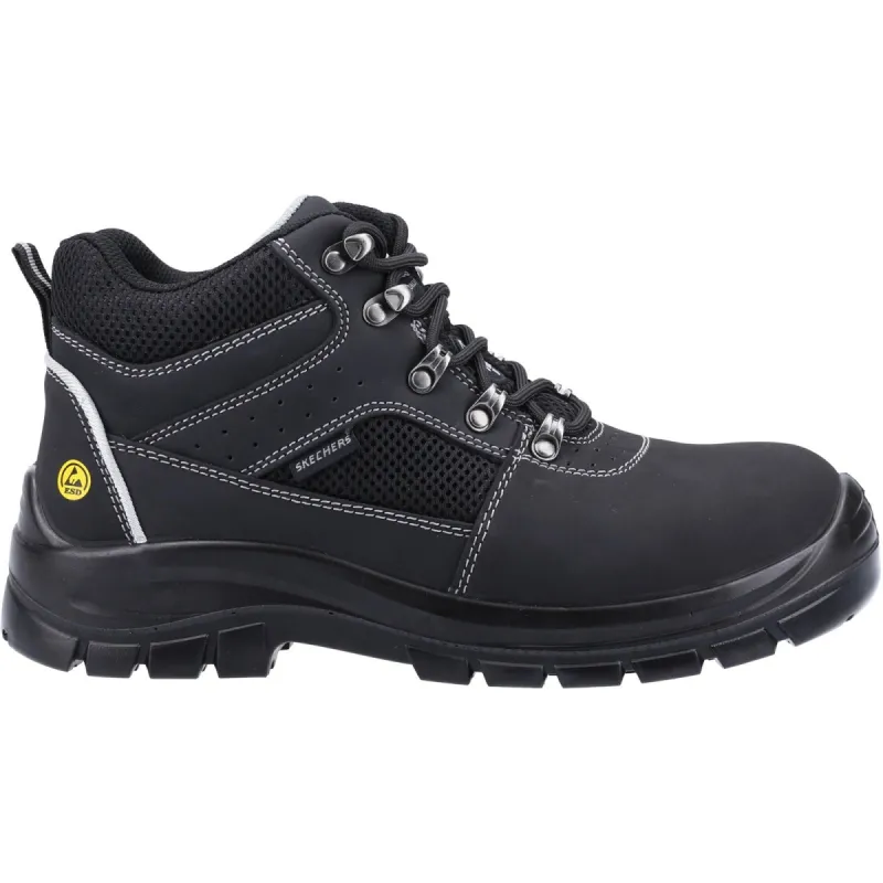 Skechers Mens Trophus Letic Safety Boot - Black made by The Foot Factory