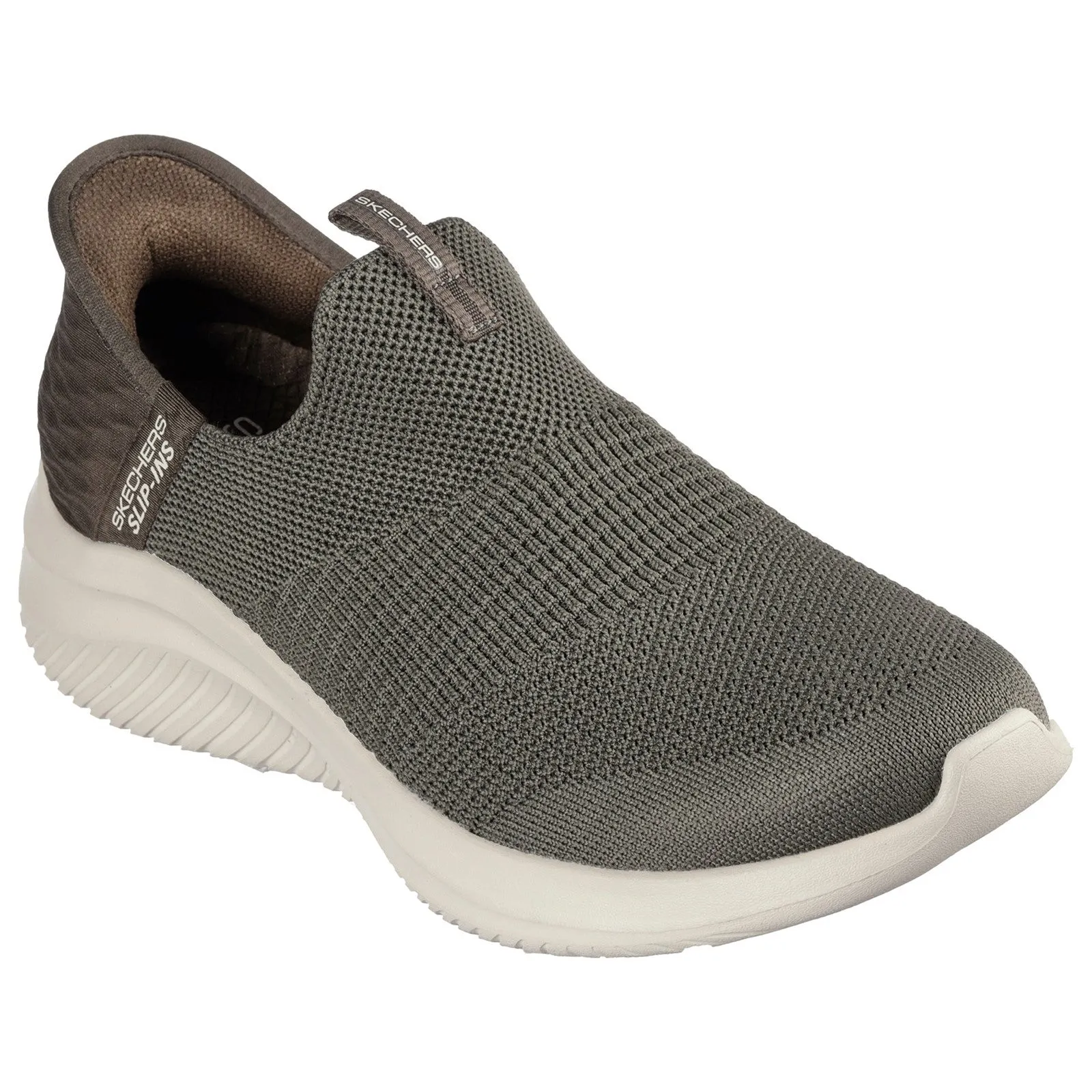 Skechers Womens Ultra Flex 3.0 Cozy Streak Trainers - Olive sold by The Foot Factory product image thumbnail 2