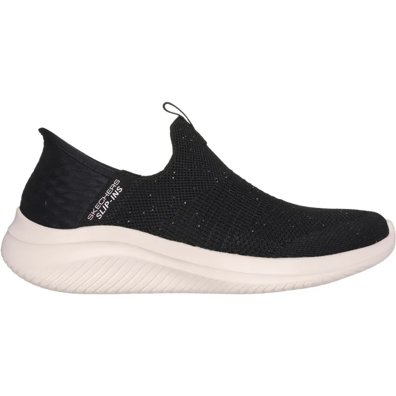 Skechers Womens Ultra Flex 3.0 Trainers - Black sold by The Foot Factory