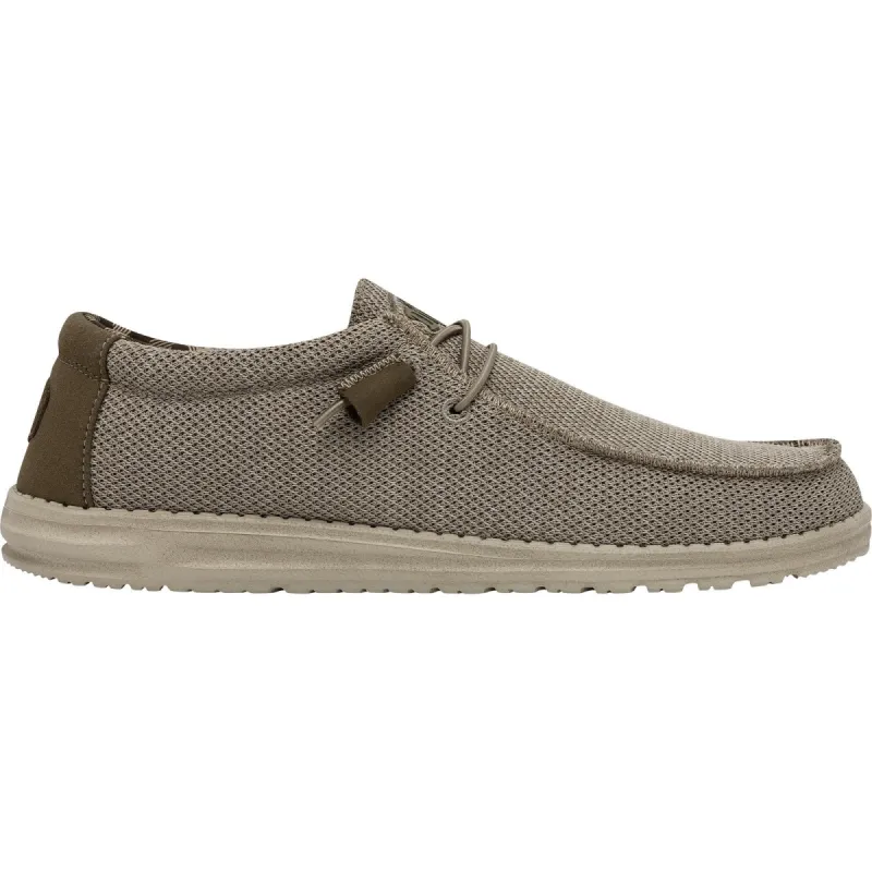 Hey Dude Mens Wally Sox Shoe - Beige sold by The Foot Factory