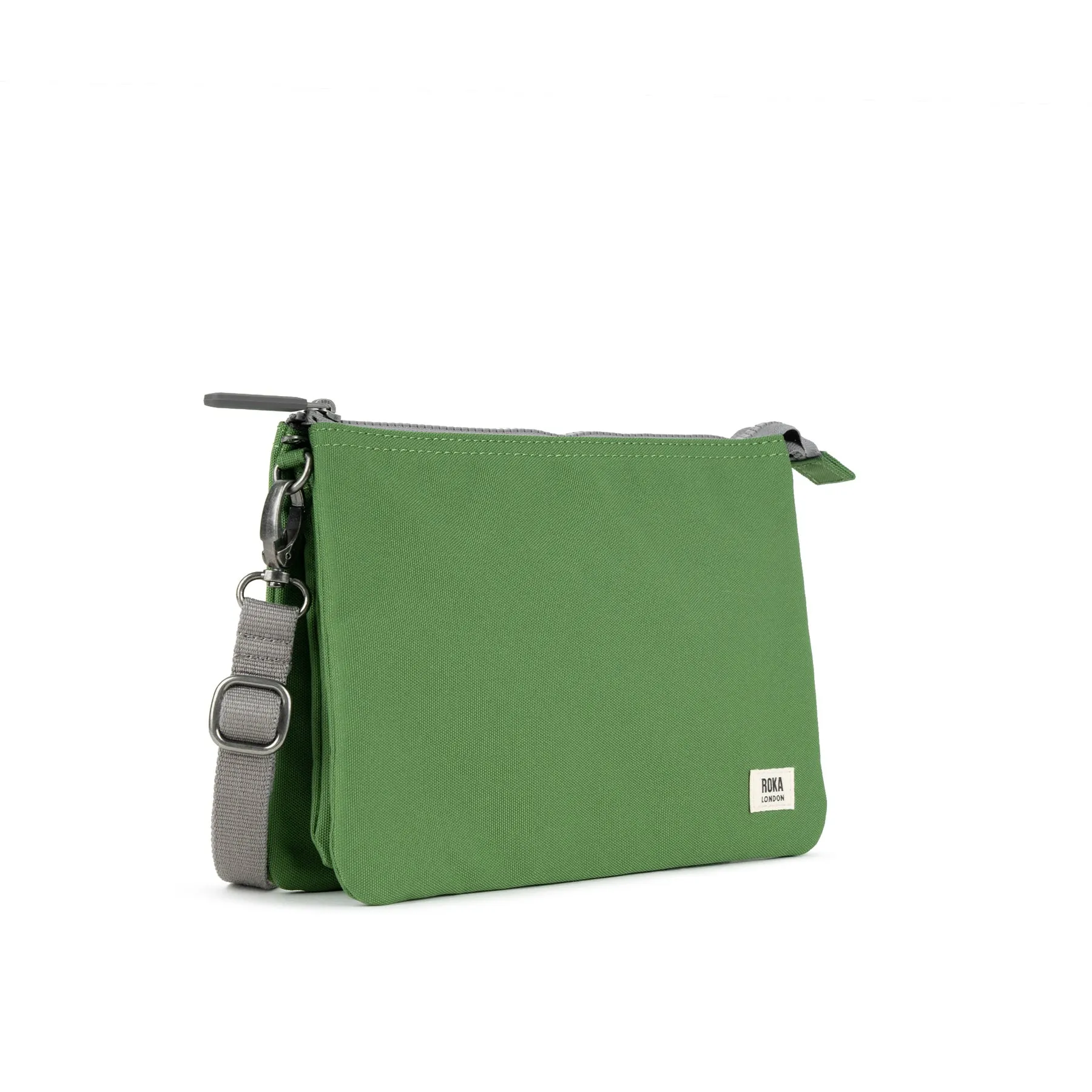 ROKA Carnaby Crossbody Foliage XL Recycled Canvas Bag sold by The Foot Factory product image thumbnail 2