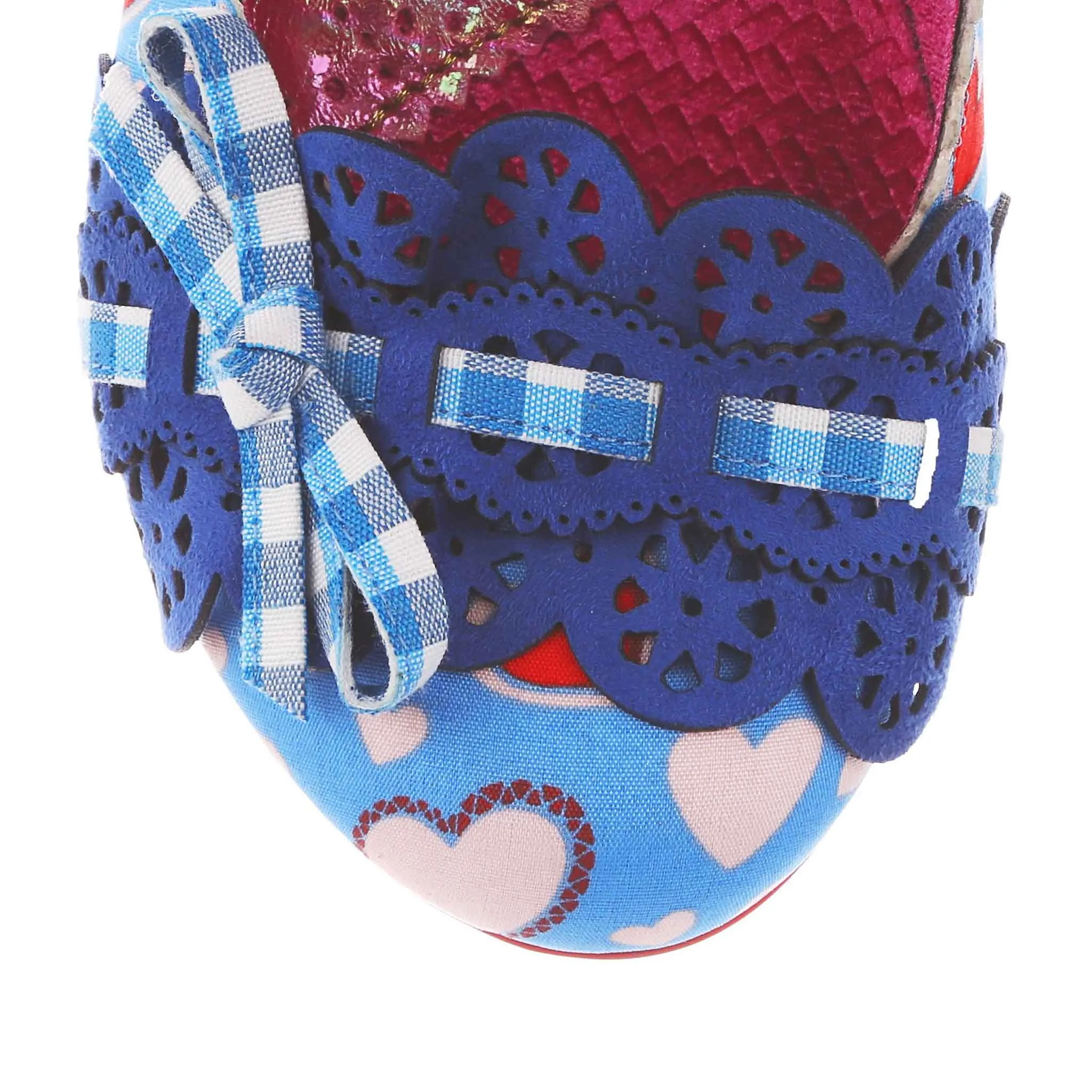 Irregular Choice Womens Make My Day High Heel - Blue sold by The Foot Factory product image thumbnail 5