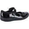 Hush Puppies Girls Rosanna Patent School Shoes - Black sold by The Foot Factory