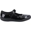 Hush Puppies Girls Rosanna Patent School Shoes - Black sold by The Foot Factory