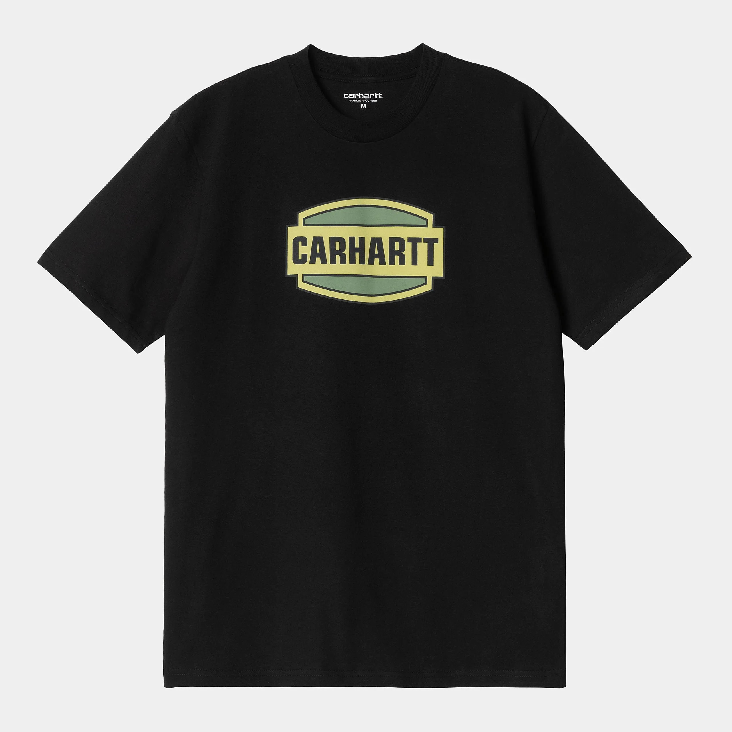 Carhartt WIP Mens Press Script T-Shirt - Black sold by The Foot Factory