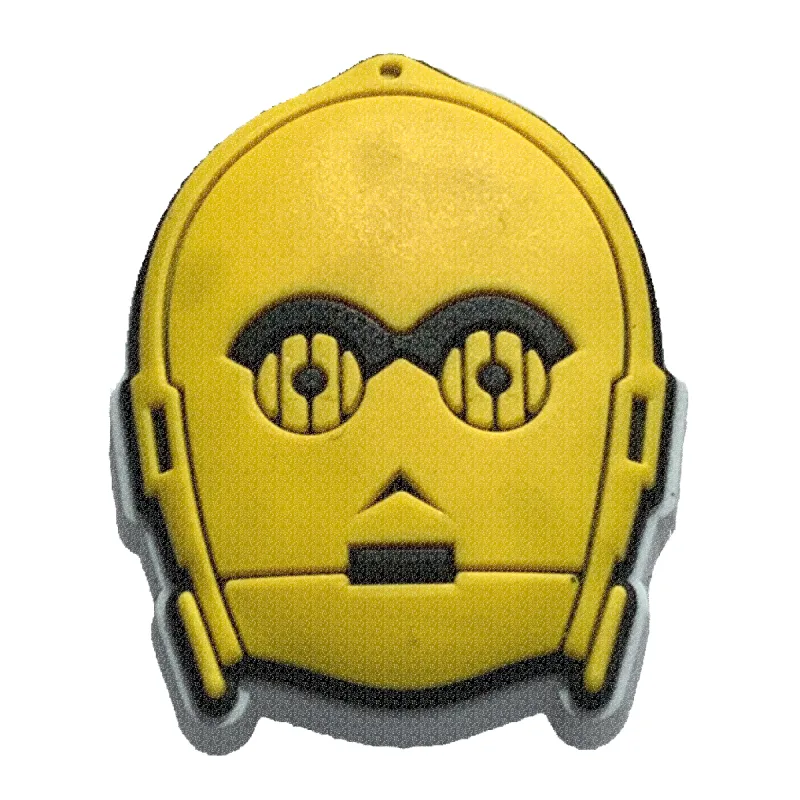 Crocs Jibbitz Star Wars C-3PO Face Charm sold by The Foot Factory