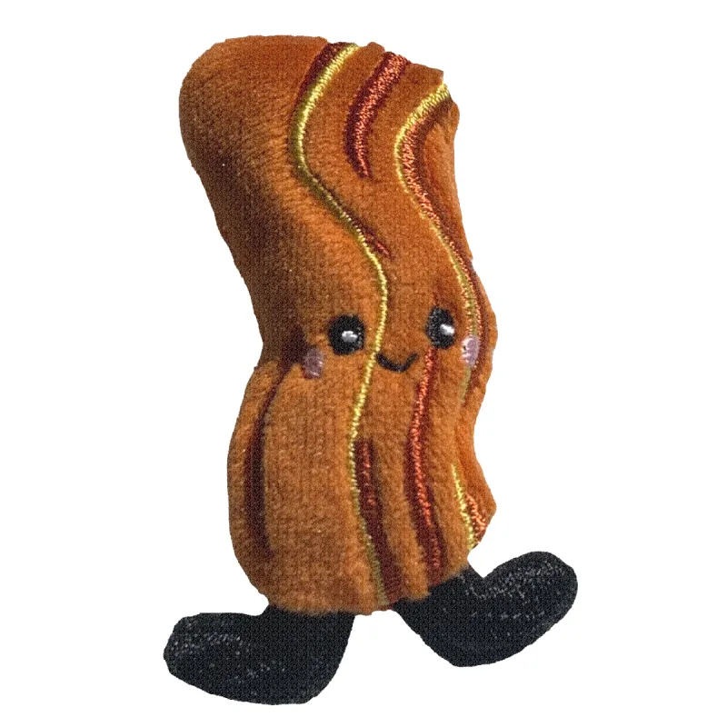 Crocs Jibbitz Plush Bacon Charm sold by The Foot Factory