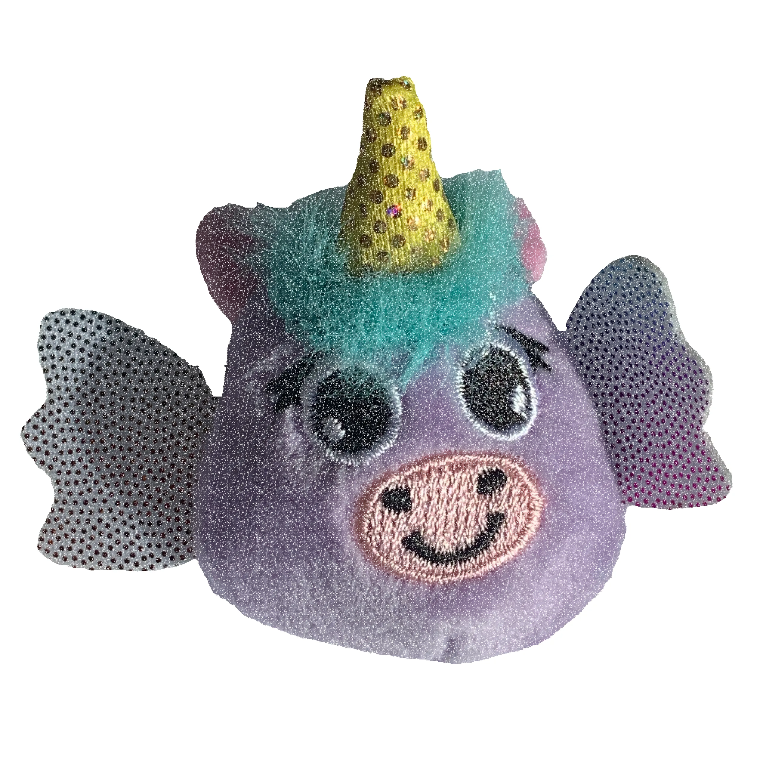 Crocs Jibbitz Purple Plush Friend Charm sold by The Foot Factory