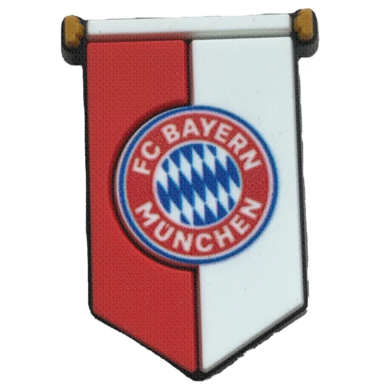 Crocs Jibbitz Bayern Munich Flag Charm sold by The Foot Factory