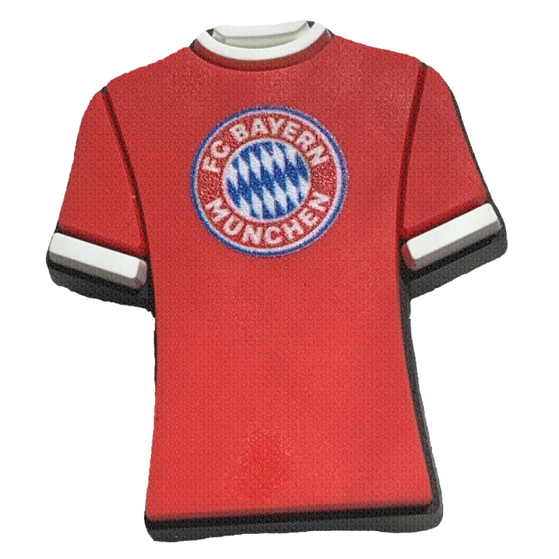 Crocs Jibbitz Bayern Munich Football Shirt Charm sold by The Foot Factory