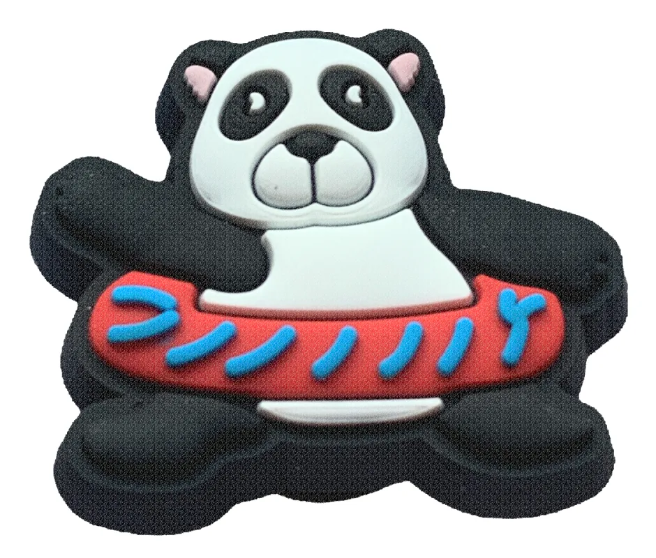 Crocs Jibbitz Panda with Hula Hoop Charm sold by The Foot Factory