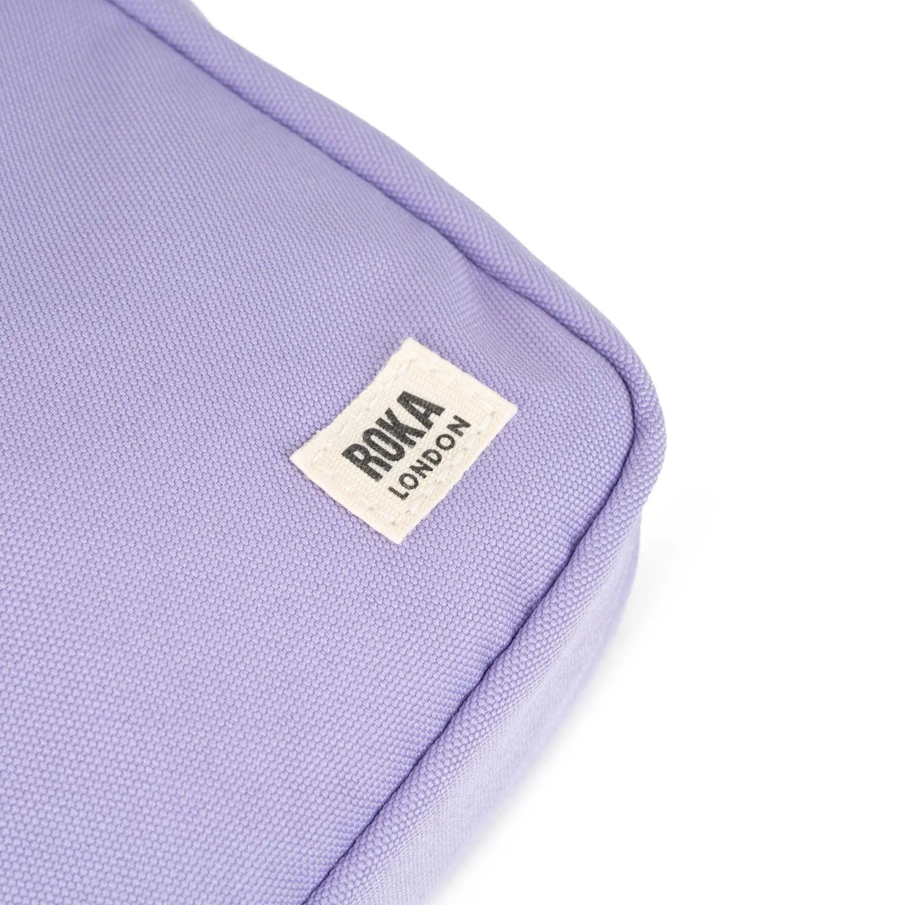ROKA Bond Lavender One Size Recycled Canvas Bag sold by The Foot Factory product image thumbnail 5