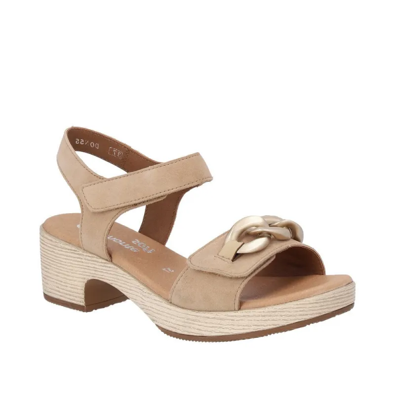 Remonte Womens Fashion Sandal - Beige sold by The Foot Factory